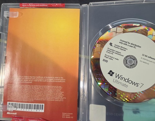 Microsoft windows ultimate - microsoft, 7