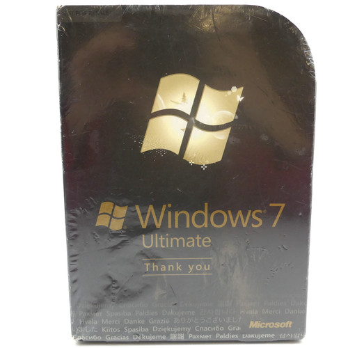 Microsoft windows ultimate - windows, 7