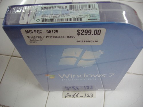 Microsoft windows - windows, 7