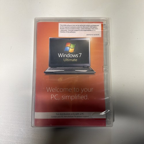 Microsoft windows ultimate - windows, 7