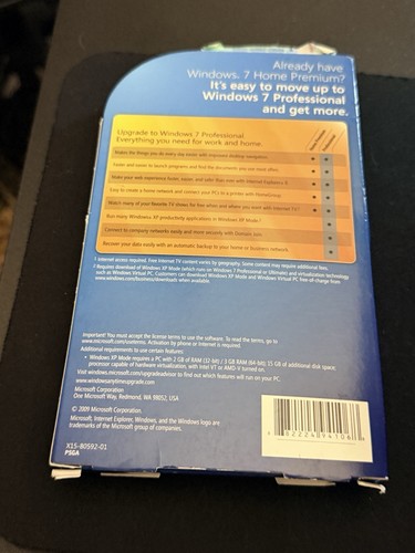 Microsoft windows - windows, 7