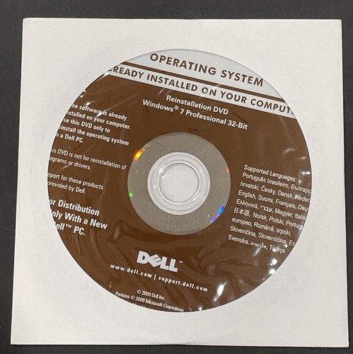 Dell windows professional - windows, 7