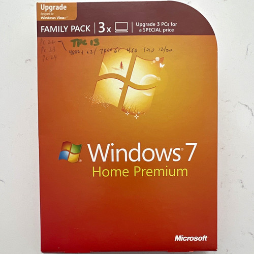 Microsoft windows home - 7,